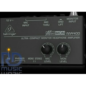Behringer Micromon MA400 Personal In Ear Monitor Amplifier 